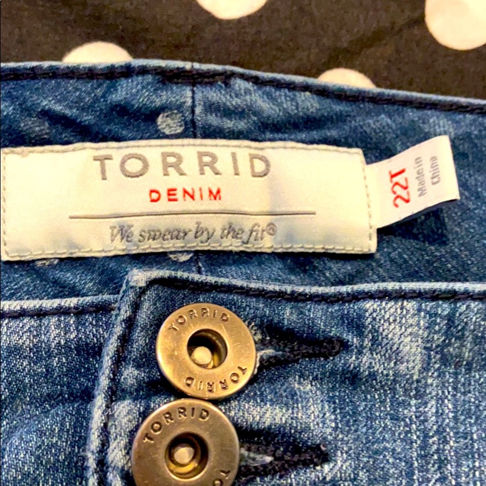 Women’s 22W Torrid Jeans, Nearly New